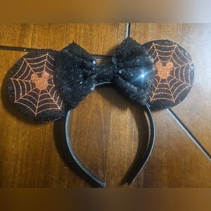 Halloween Mickey Spider Web Ears